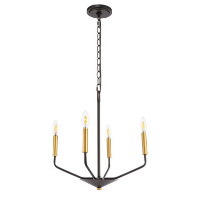 Style bougie classique/traditionnel 4 lumières lustre Venice