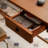 Japanese style solid wood retro desk