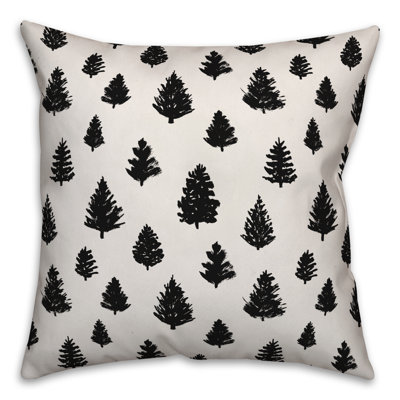  Coussin Painted Trees