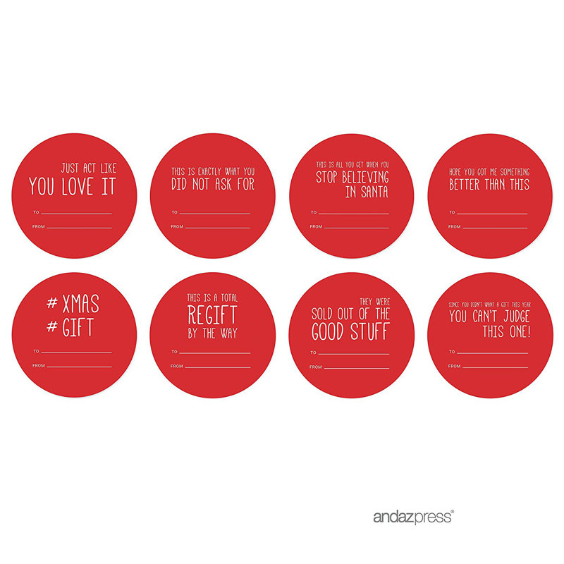 Ensemble d'autocollants en papier Circle