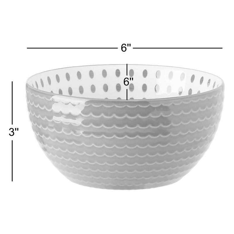 Gray Collection Williams s/4 Assorted Bowls