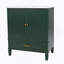 Ensemble de meuble-lavabo 60 po avec lavabo double 60 po, 2 armoires avec porte et 2 tiroirs, vert-1318323006