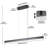 Rolde 1 - Light LED Kitchen Island Pendant-524051129-485264684