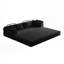 Canapé-lit convertible avec coussin cylindrique