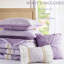 Édredon très grand / très grand seersucker avec 2 taies décoratives et coussins décoratifs - Microfibre, style chic décontracté avec des volants en dentelle à motif floral, rembourrage, nettoyage des taches, emballage comprimé, pelucheux, vapeur