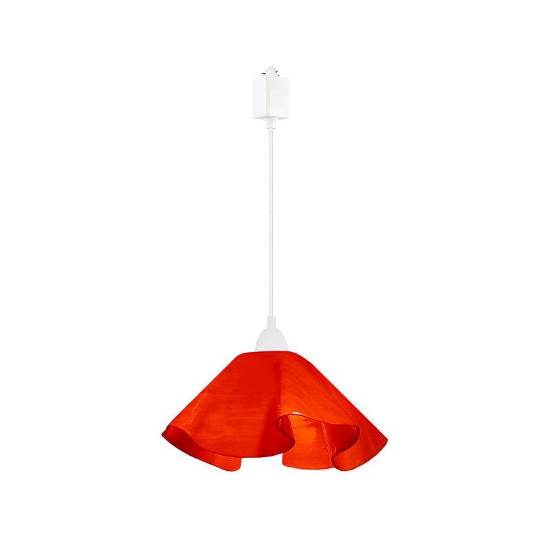 Luminaire suspendu Dale, Grand, Blanc, Rouge Really
