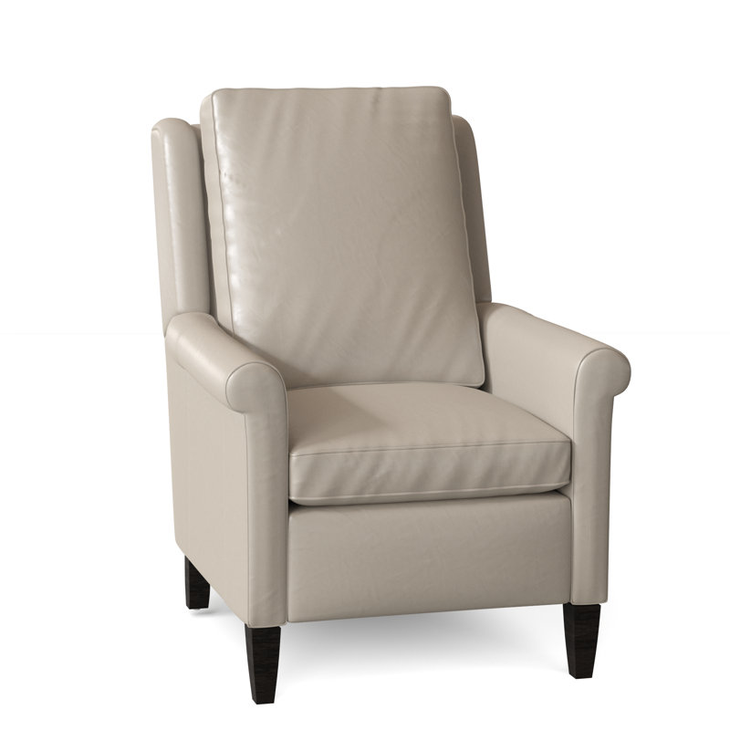 Timber Recliner, Anilina Cacao Genuine Leather, Cobblestone, Power
