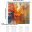Rideau de douche Abstract