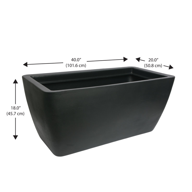 Pot à fleurs en plastique Tessie