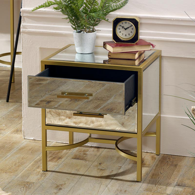 Belleville 50cm W Bedside Table