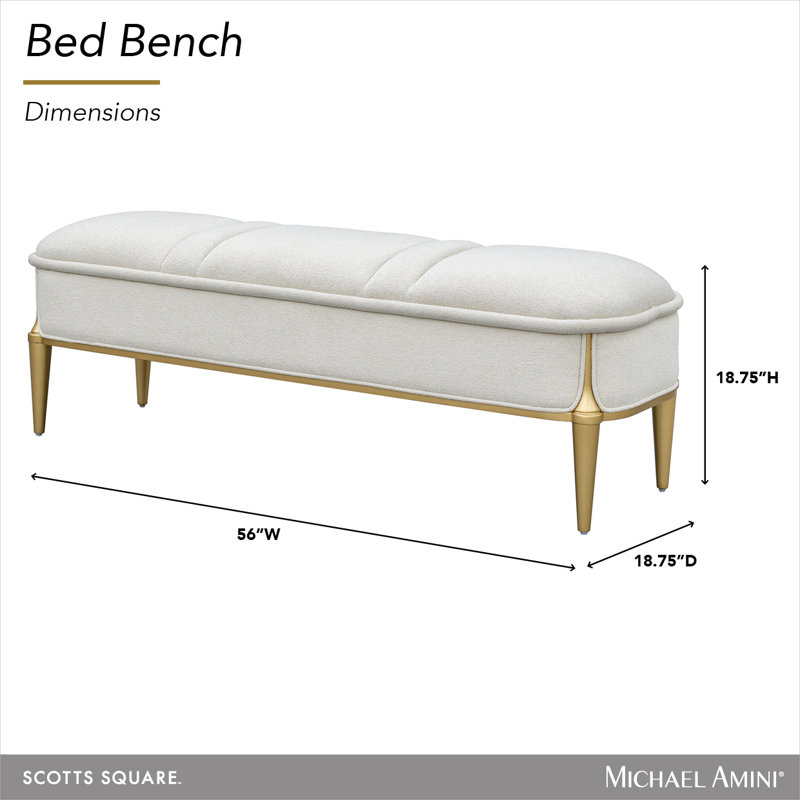 Scotts Square Accent Bench