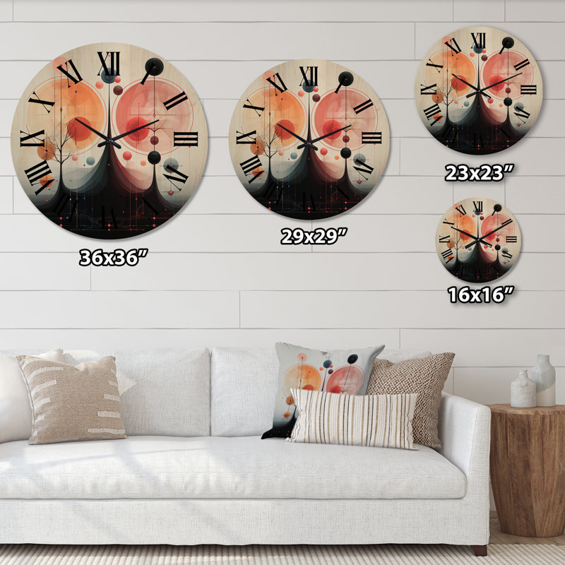 Horloge murale Roslanowick, Moyenne