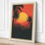 Sunset Tropical - Wrapped Canvas-813365245-813365242