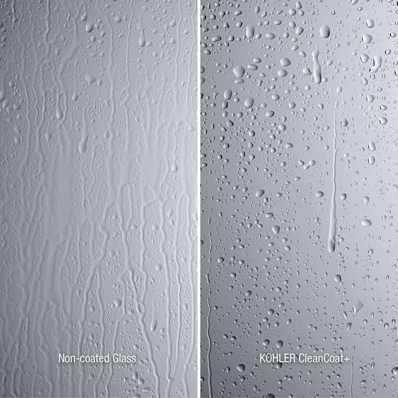 Revel Shower Door 70 In. X 31-1/8 - 36 In. With 5/16-In Thick Frosted Glass