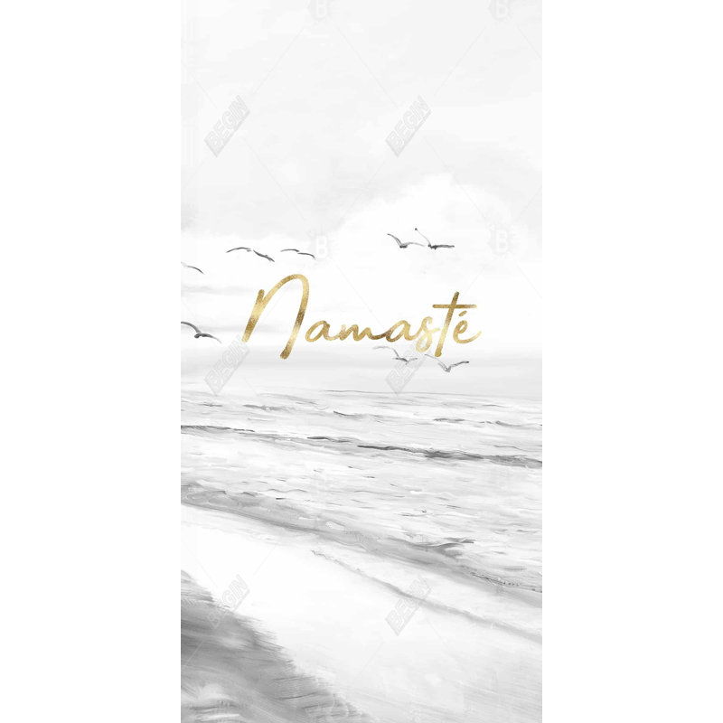 Namaste - 15.75"x31.50" Desk mat