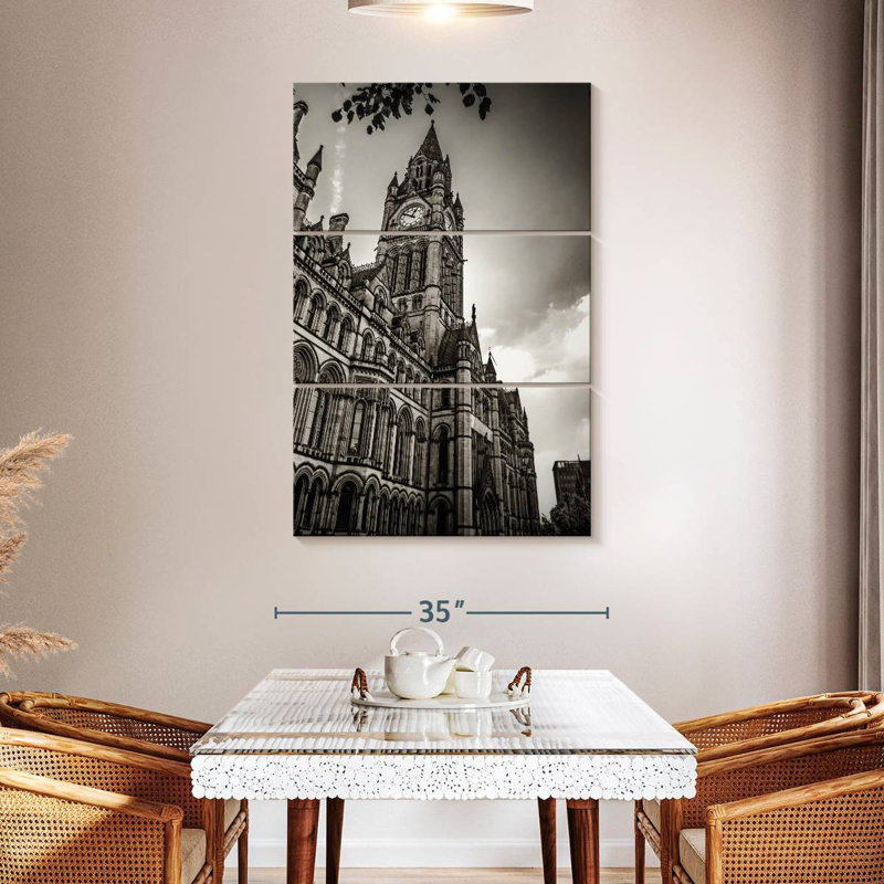 Lilie Manchester Town Hall Building, 50" H x 32" W