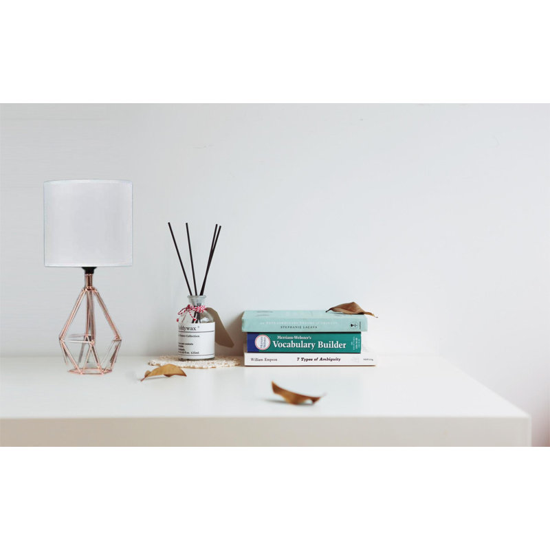 Lampe de table 14,8 po Emmuela, Or rose
