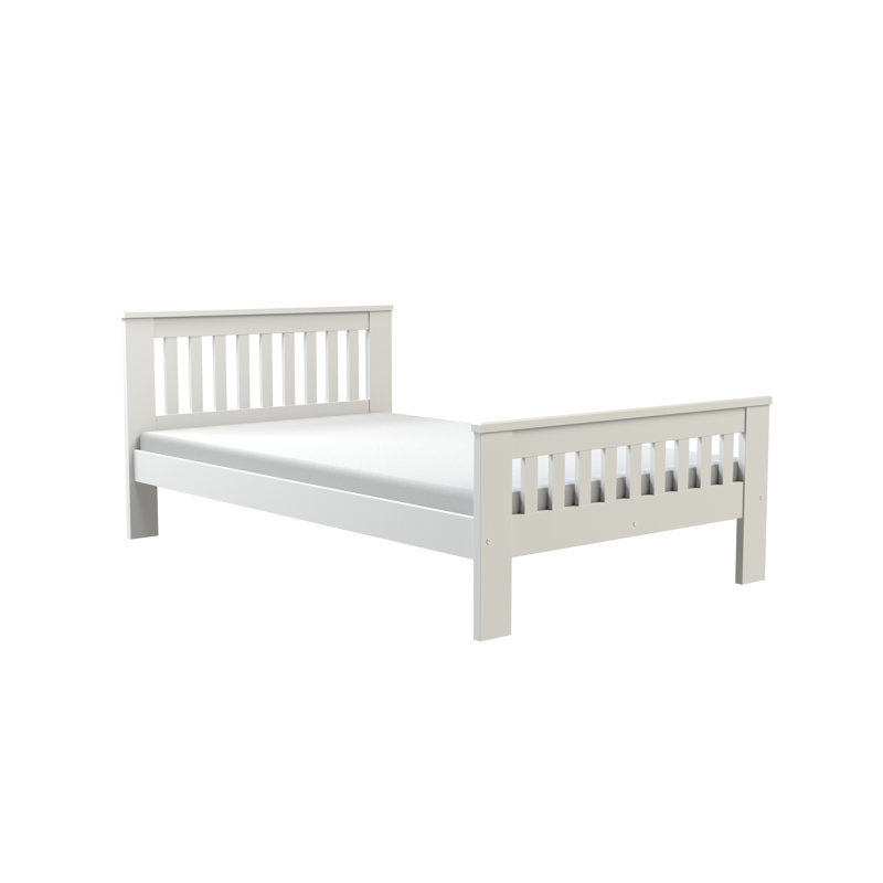 Commodore Bed, 160 x 200cm, White