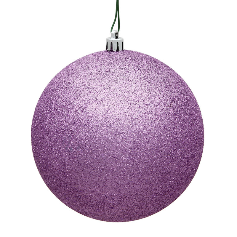 Ornement boule des Fêtes, Orchidée, H 2,4 po x l 2,4 po x P 2,4 po