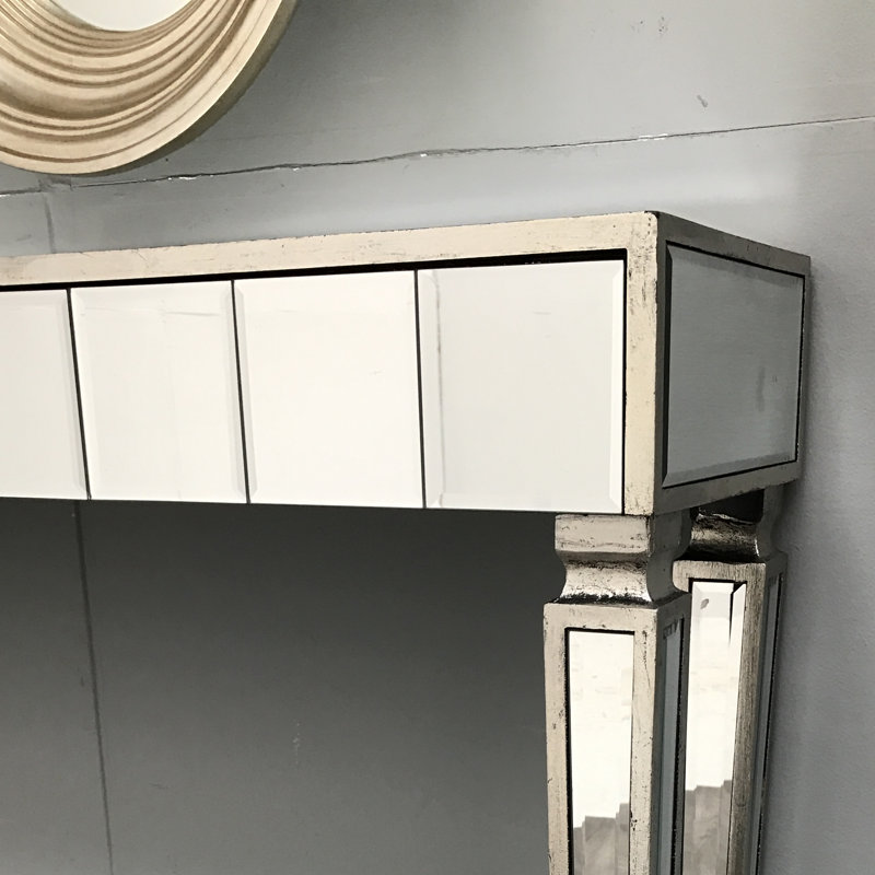 Margarita 91cm Glass Top Console Table
