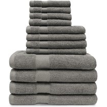 TRIDENT Luxury 6 Piece Bath Towel Set, 2 Large Bath Towels 2 Hand Towels 2  Washcloths, 100% Pure Indian Cotton Towels for Bathroom, Absorbent Quick  Drying Bathroom Towels Sets, Light Brown Towel Sets - Yahoo Shopping