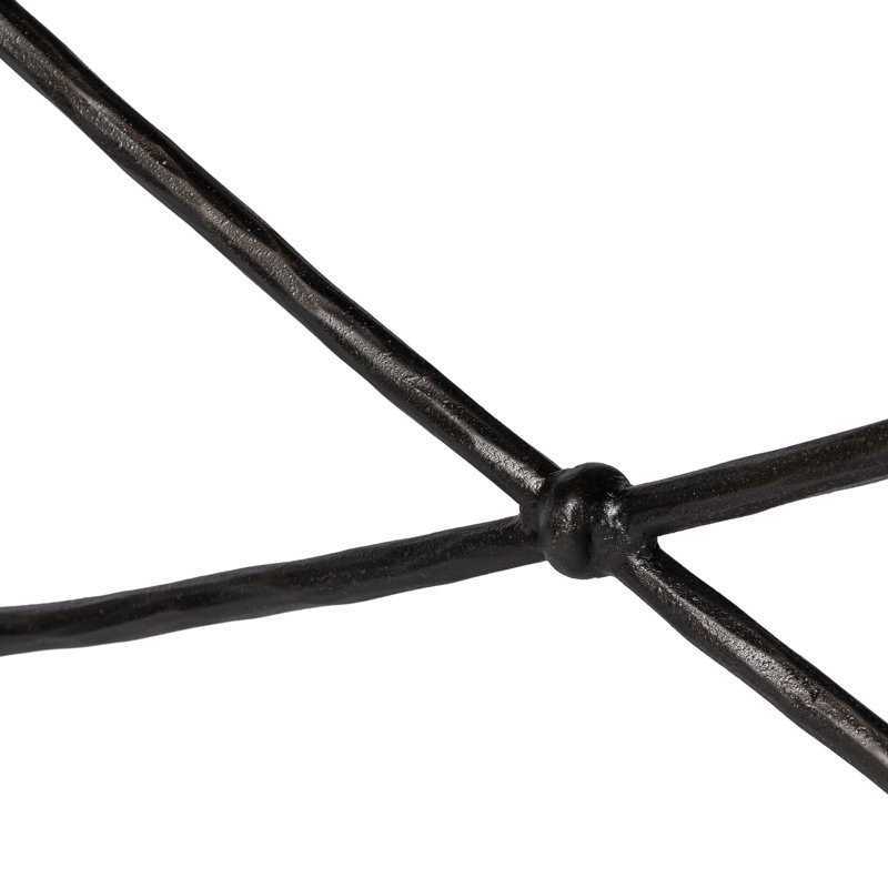 Jade Console Table-Hammered Bronze