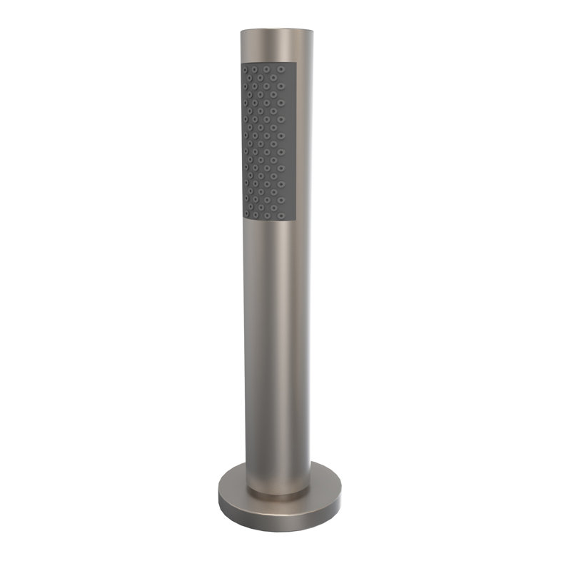 Montego Bathroom Tub Filler with Handshower, Brushed Nickel