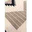 Canvello Tuscany Reversible Wool Ivory Area Rug- 6'1'' X 9'