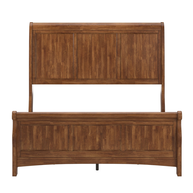 Melfa Bed, Oak, King