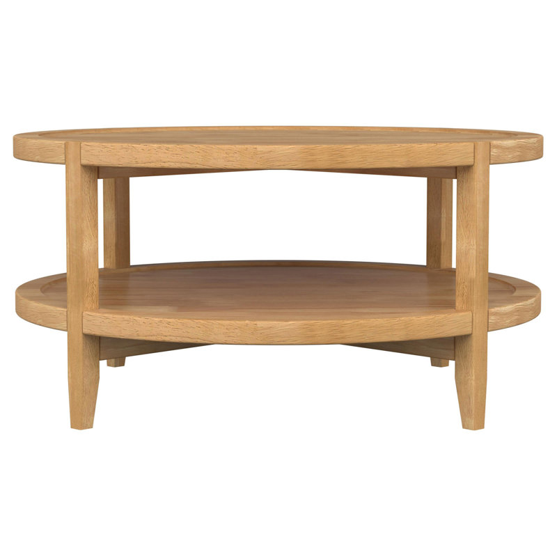 Isbell Maple Round Solid Wood Coffee Table