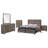 Axat 5-piece Queen Bedroom Set Barrel Oak-231903696-266647149