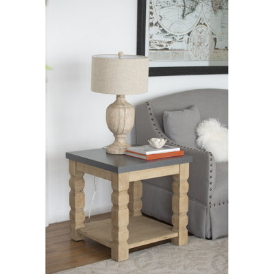Table d'appoint 23,8 x 23,8 x 24 po