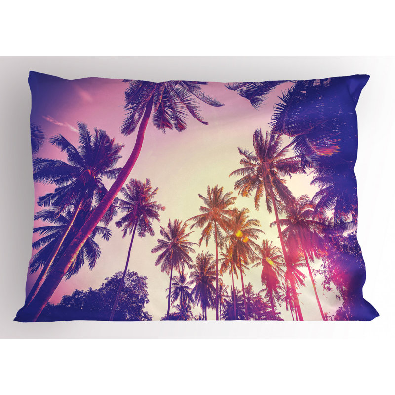 Sun Polyester Sham Set, King