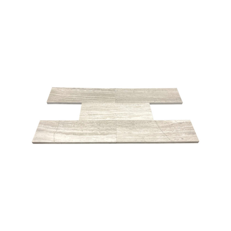 Carreau gris en bois 3x9