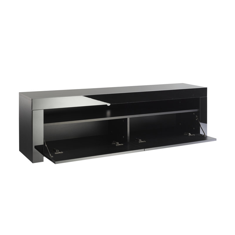 Wolfsburg TV Stand for TVs up to 70", Black