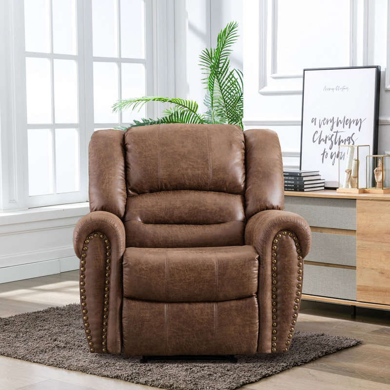 Fauteuil inclinable standard standard Ovellette de 40,5 po de largeur, Brun