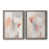 Toile avec cadre gris