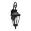 Lumière d'extérieur en métal et verre Whittney, noir mat-1396941469