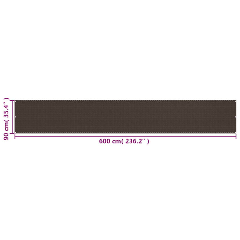 Lewellyn Vinyl Yard/Privacy Fence, Brown