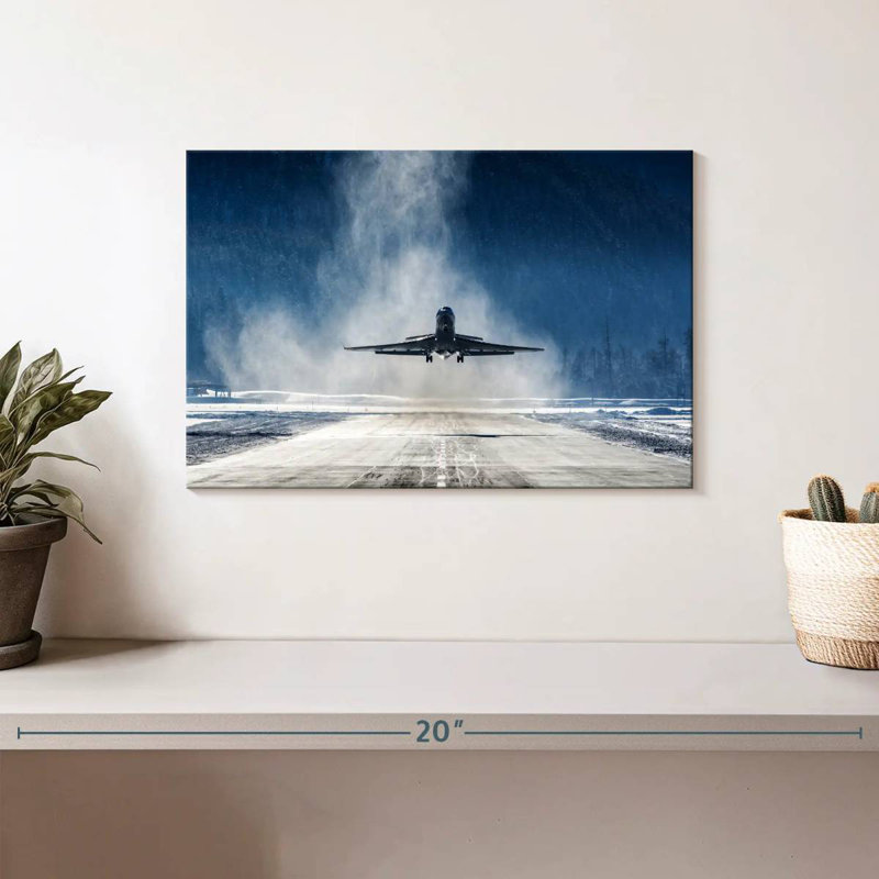 Mehar First Flight Plane, 8" H x 12" W