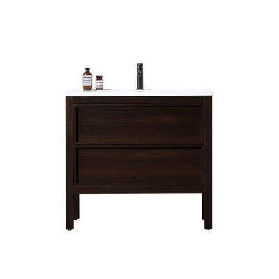Ensemble de meuble-lavabo simple 35,43 po Gonzalo