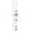 Metal Abstract Wind Chime
