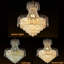 Lustre à intensité variable à 8 lumières avec chaîne de suspension Torrez Empire-1179889811