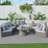 Sidwell 6 - Person Patio Conversation Sets with Cushions-92465696-22711297