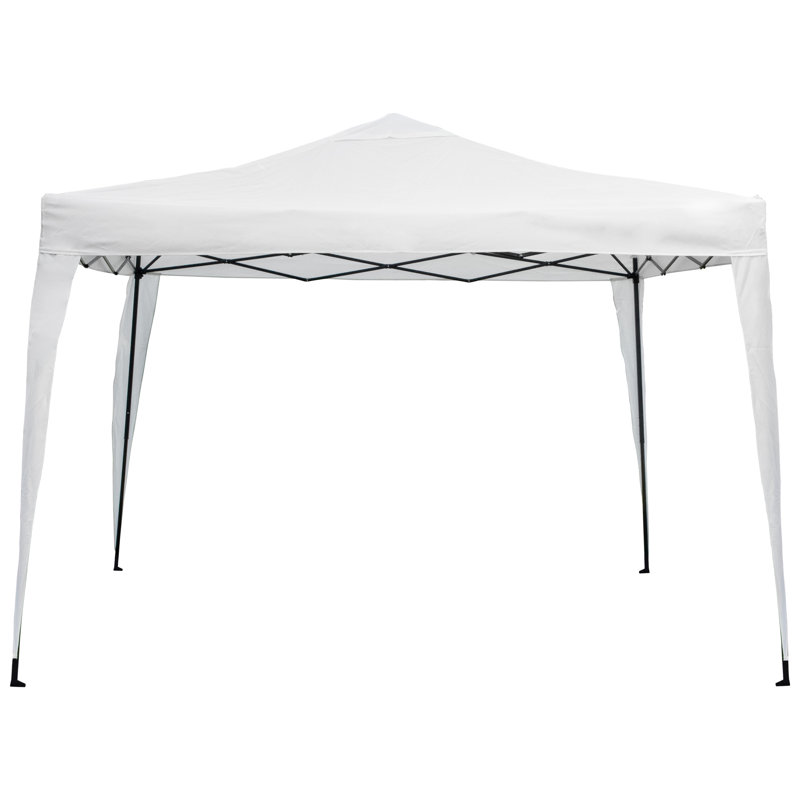 Auvent d'extérieur blanc cassé 10 pi x 10 pi , Blanc