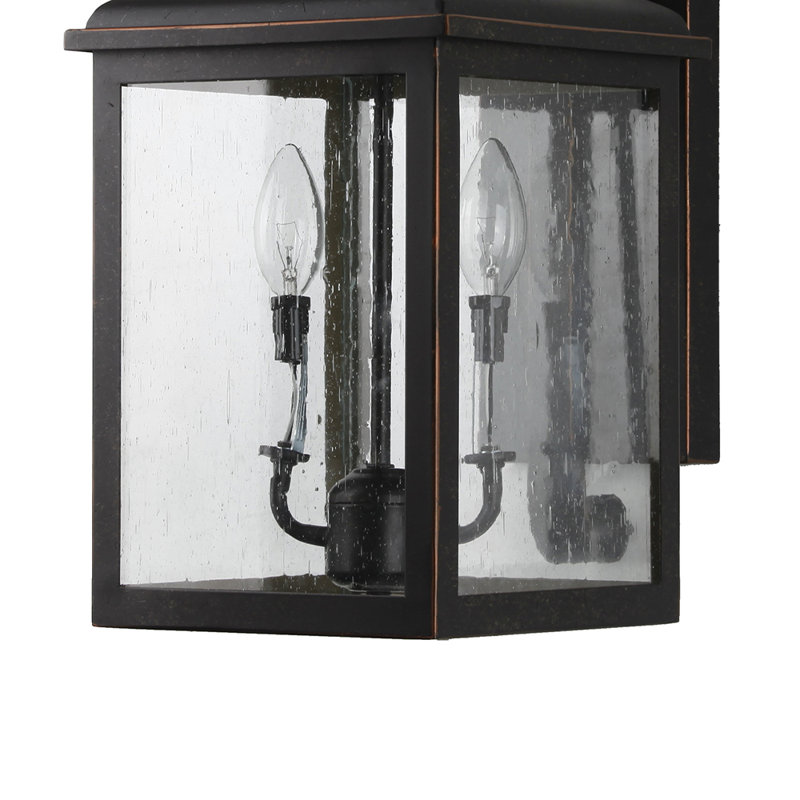 Éclairage extérieur 2 lumières Morgan, Bronze huilé