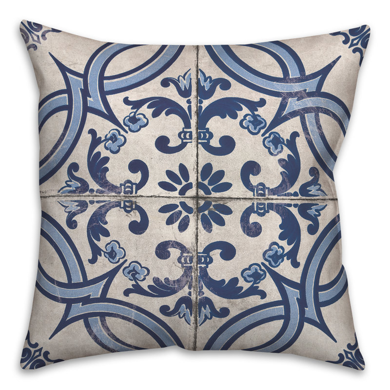  Housse et insert de coussin carré Tile