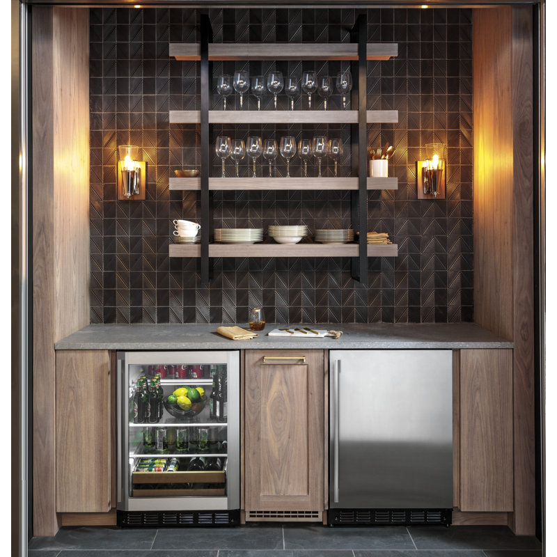 Monogram Appliances 23.44 W Mini Fridge, Minimalist