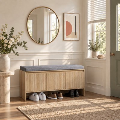 12 - Pair Shoe Storage Bench