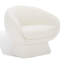 Fauteuil demi-tonneau en polyester 30,7 po Genata-731110784